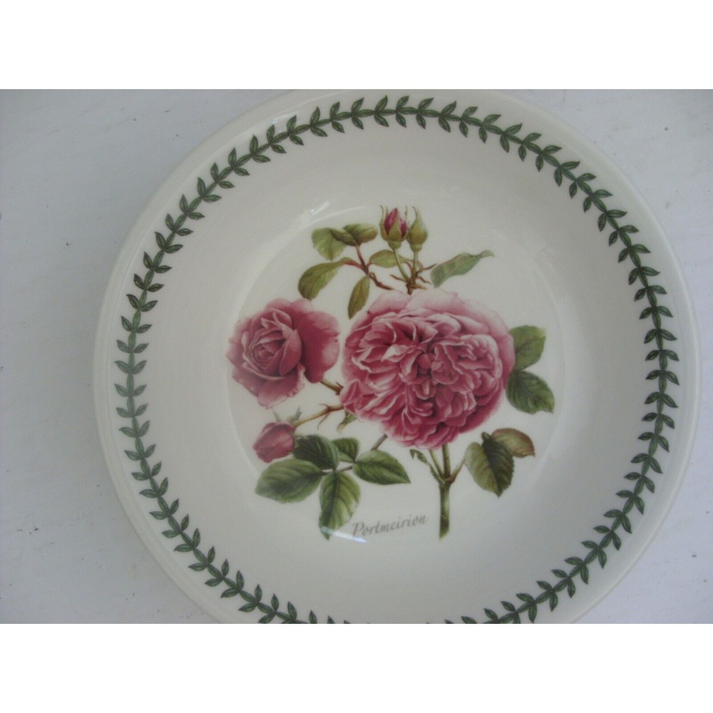 Portmeirion Botanic Roses Pasta Serving Bowl 9 In. Made in England